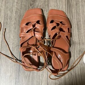 Tie around sandals from Anthropologie